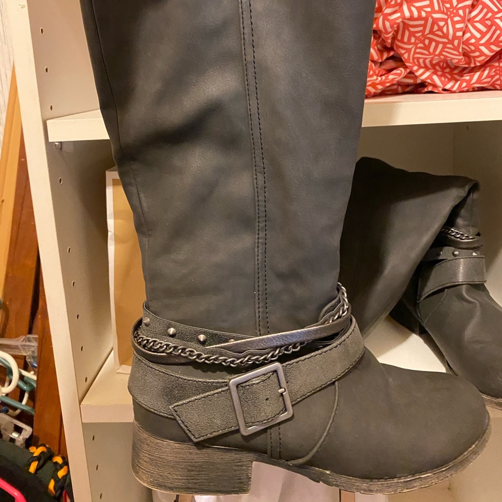 Gray boots - Picture 2 of 3